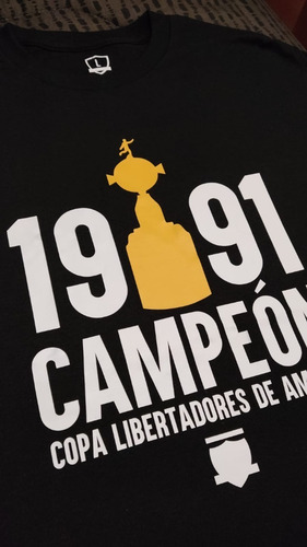 Imagen 5 de 5 de Polera Colo-colo Modelo 1991 Copa Libertadores