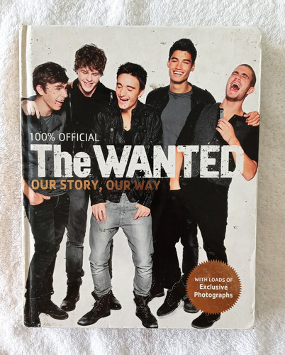 The Wanted Libro 100% Official Our Story Our Way (Usado)