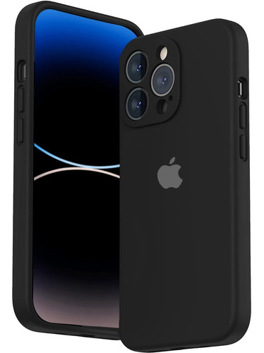Case Funda iPhone 14, Pro, Max Silicone Camera Protector Set