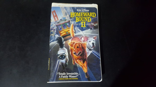 Homeward Bound Ii Vhs Importado En Ingles Walt Disney