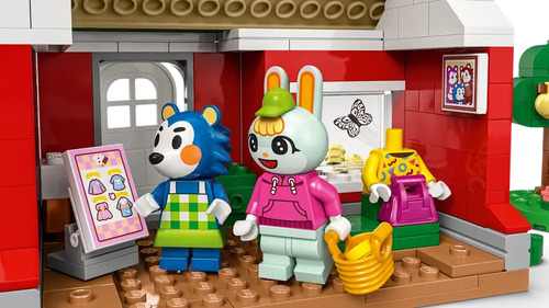 Kit de construcción Lego Animal Crossing Tienda de ropa de las Hermanas Manitas 77055