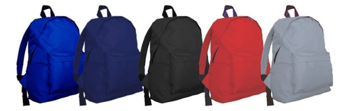 Mochila Clásica Personalizada Logo Bordado Oferta X100