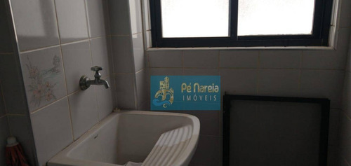Imagem 9 de 19 de Kitnet Com 1 Dormitório À Venda, 35 M² Por R$ 160.000,00 - Canto Do Forte - Praia Grande/sp - Kn0074