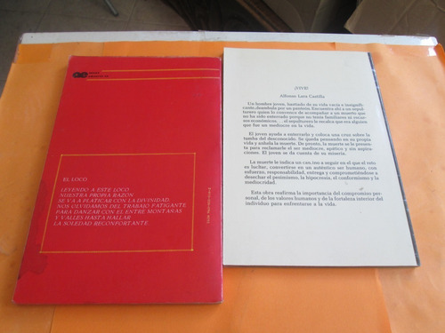 Vive, Alfonso Lara Castilla, El Loco, Gibran Jalil 2 Libros (Usado)