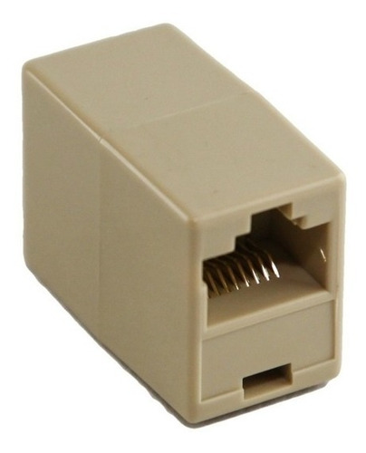 Adaptador Union Ficha Rj45 Hembra Hembra Cable Red Utp X 5 U