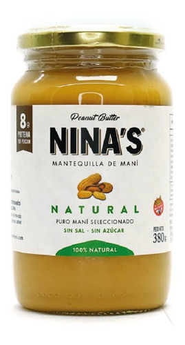 Mantequilla De Mani X 380g - Nina's
