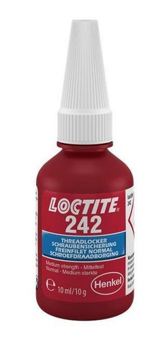 Adesivo Loctite 242 Trava Roscas Médio Torque Azul 10g