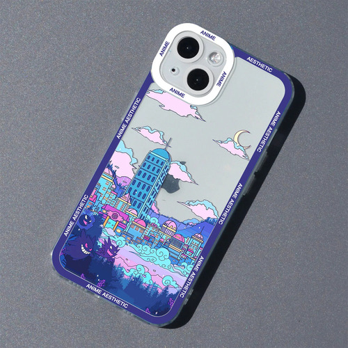 Funda De Teléfono Con Escena De Anime Japonés Para iPhone 12