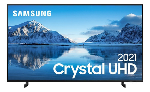 Smart Tv 85'' Crystal Uhd 4k 85au8000 Alexa Built In Samsung