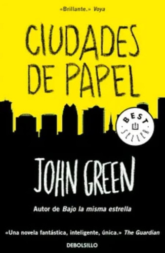 Ciudades De Papel, De John Green. Serie Fisico Editorial Fisico, Tapa Blanda, Edición Nube De Tinta En Español, 2023