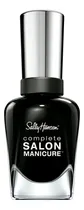 Comprar Esmalte De Uñas Complete Salon Manicure Sally Hansen Tono 403 - Hooked On Onyx
