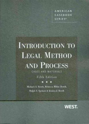 Libro Introduction To Legal Method And Process - Michael ...
