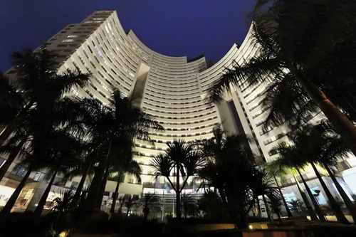 Imagem 9 de 15 de Flat Em Alphaville Para Investimento, Apartamento Cozinha - Sf12482
