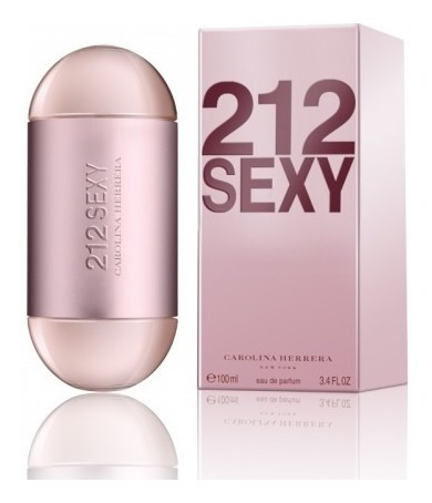 Perfume Original 212 Sexy Carolina Herrera 100 Ml Dama 