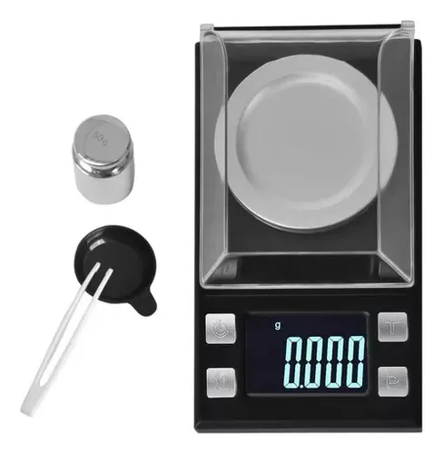 Peso Digital Led Balanza Gramera Bascula Cocina Portatil 10k