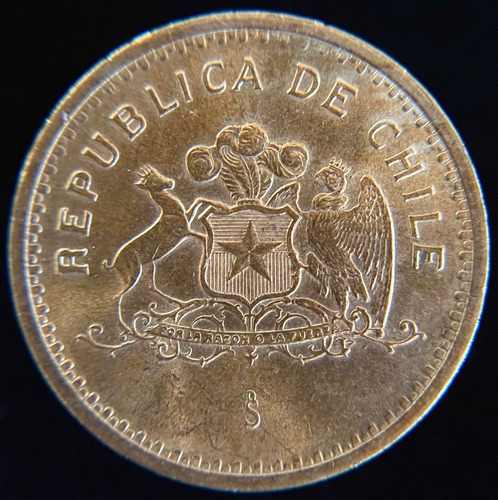 Chile, 100 Pesos, 1984. Sin Circular