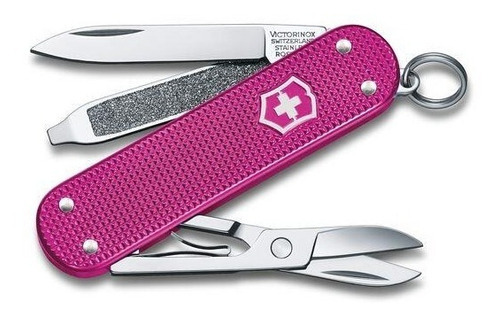 Victorinox Navaja Classic Alox Colors Color Flamingo Party