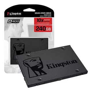 SSD Kingston 240 Gb Cor Preto SA400S37/240G