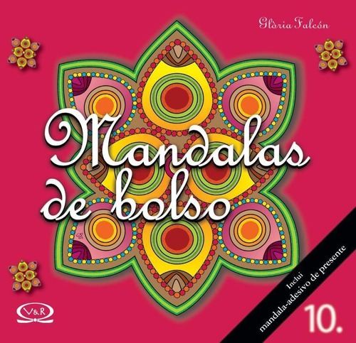 Livro Mandalas de bolso 10, de Glòria Falcón. VR Editora em português