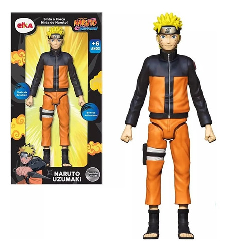 Muñeco Naruto Shippuden Ninja 24 Cm Articulado Niño Original