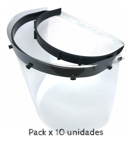Imagen 1 de 9 de Máscara Facial Protectora X10 Barrera Sanitaria Reutilizable