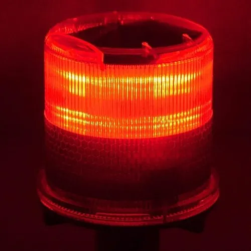Y Baliza Destellante Solar Led Rojo