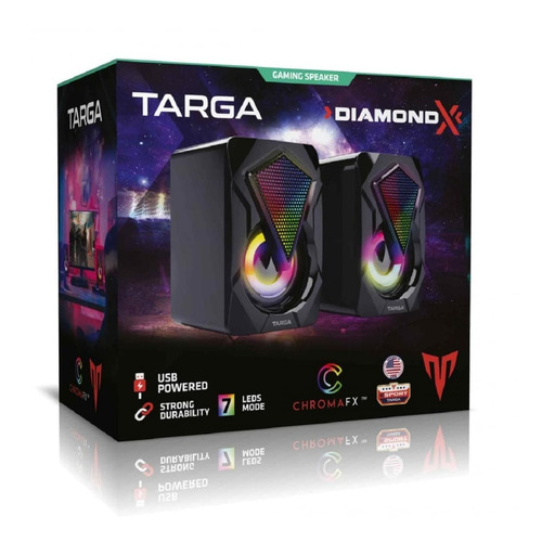 Imagen 3 de 4 de Parlantes Para Pc Targa Diamond X
