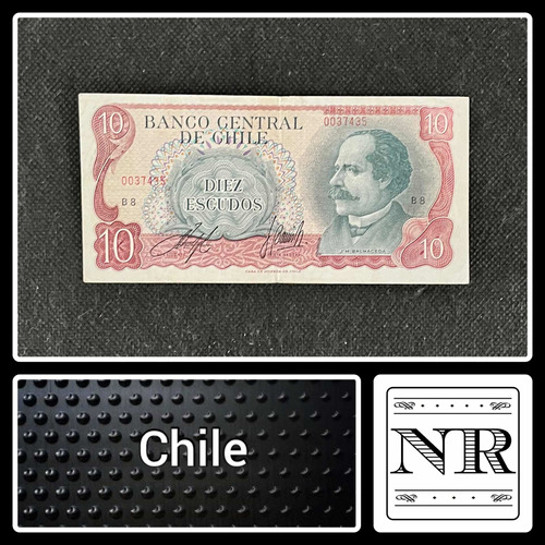 Chile - 10 Escudos - Año 1975 - P #142 - Inostroza Barrios