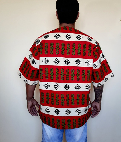 Imagem 6 de 6 de Blusa Bata Masculina Tecido Hermes.