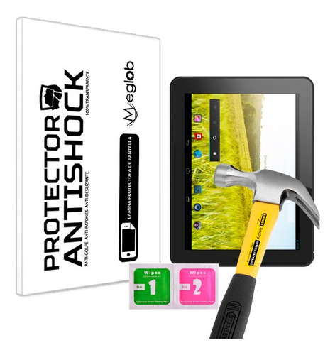 Protector De Pantalla Anti-shock Tablet Bq Curie 2 Quad Core