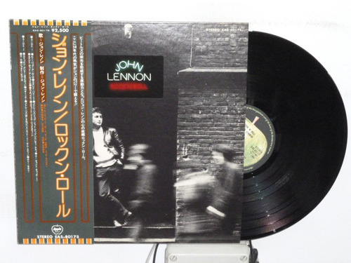 John Lennon Rock N´ Roll Vinilo Japonés Con Obi