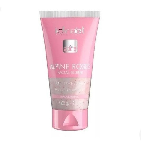 Scrub Facial Alpine Roses Suave Crema Exfoliante Idraet