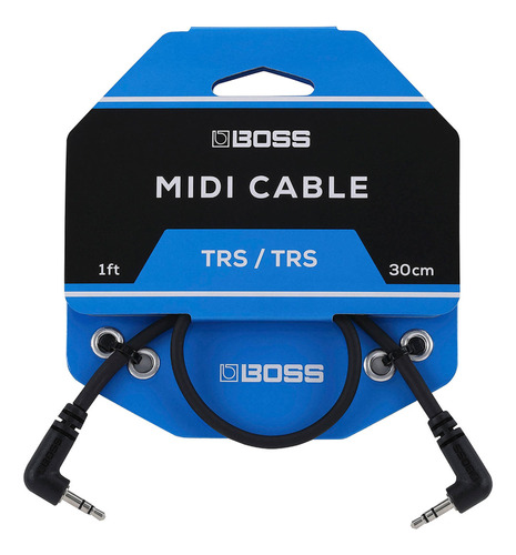 Cable Midi Mini Trs Boss Bcc-1-3535 30 Cm