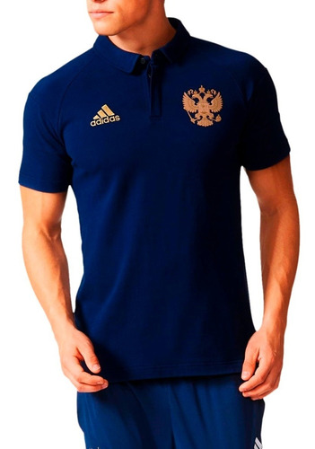Camiseta Remera adidas Polo Rusia Concentración Mvd Sport