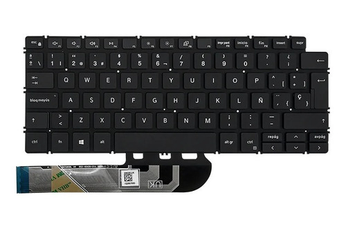 Teclado Compatible Dell Latitude 3410 3311 Español