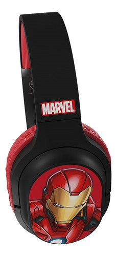 Audifonos Diadema Xtech Edicion Iron Man Bluetooth Microfono