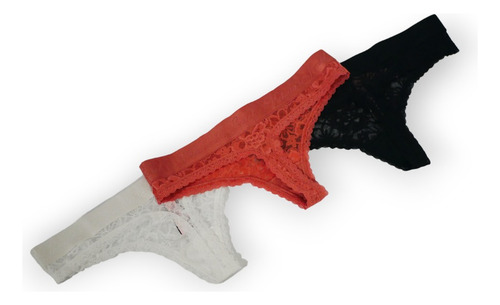 Calzón Tanga Victoria's Secret Modelo Logo Strap Thong