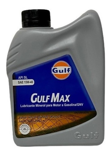 Aceite Gulfmax 15w40 Mineral Sl