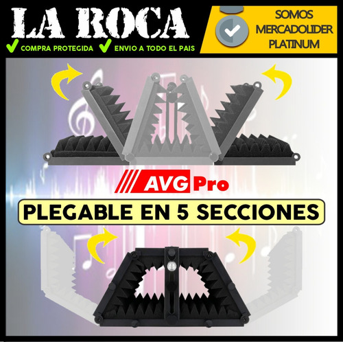 Imagen 5 de 10 de Microfono Panel Acustico Cabina Vocal Grabacion Home Studio