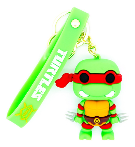 Tortugas Ninja Llavero Donatelo Leonardo Funko Nickelodeon