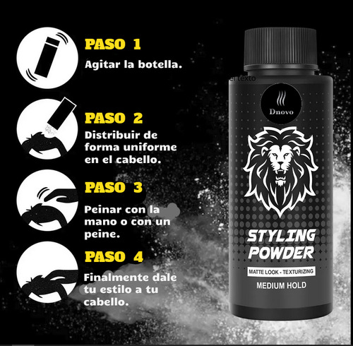 Texture Dust Polvo Texturizador Mate Dust It Volumen 10 Gr