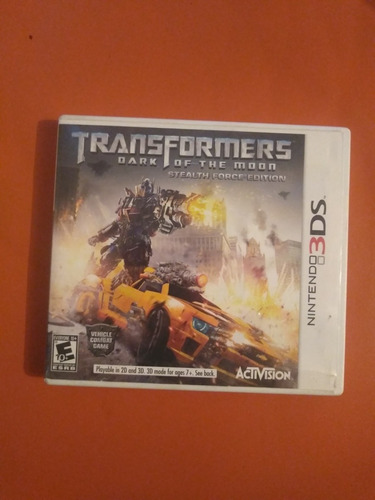 Transformers Dark Of The Moon N3ds