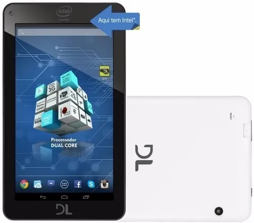 Tela Vidro Touch Tablet Dl Tp266bra Tp266 Dl X Pro Dual