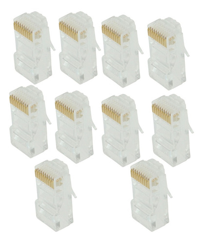 Generic, Paquete De 10 Módulos Conectores Rj50 Keystone