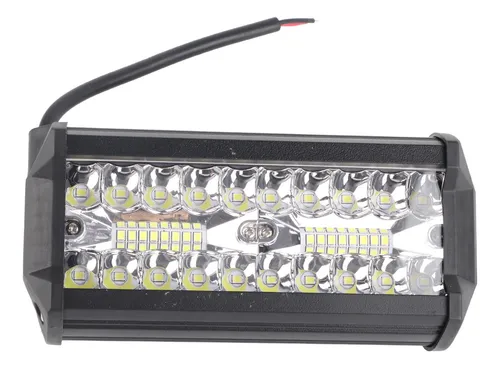 Luz De Trabajo Led For Coche De 7 Pulgadas, 120 W, 3 Líneas