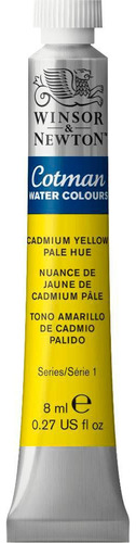 Tinta Aquarela Cotman 8ml 119 Cadmium Yellow Pale Hue