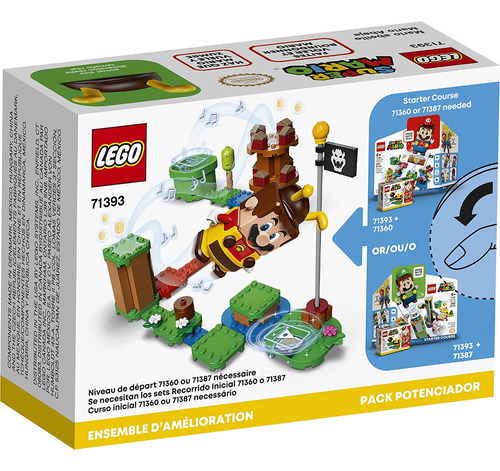 Kit De Construcción Lego Super Mario Bee Mario Power-up Pack