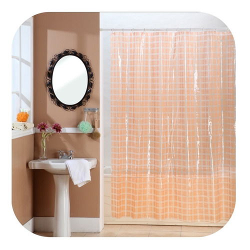 Cortinas De Baño Plásticas Pvc Estampadas Extra Gruesas