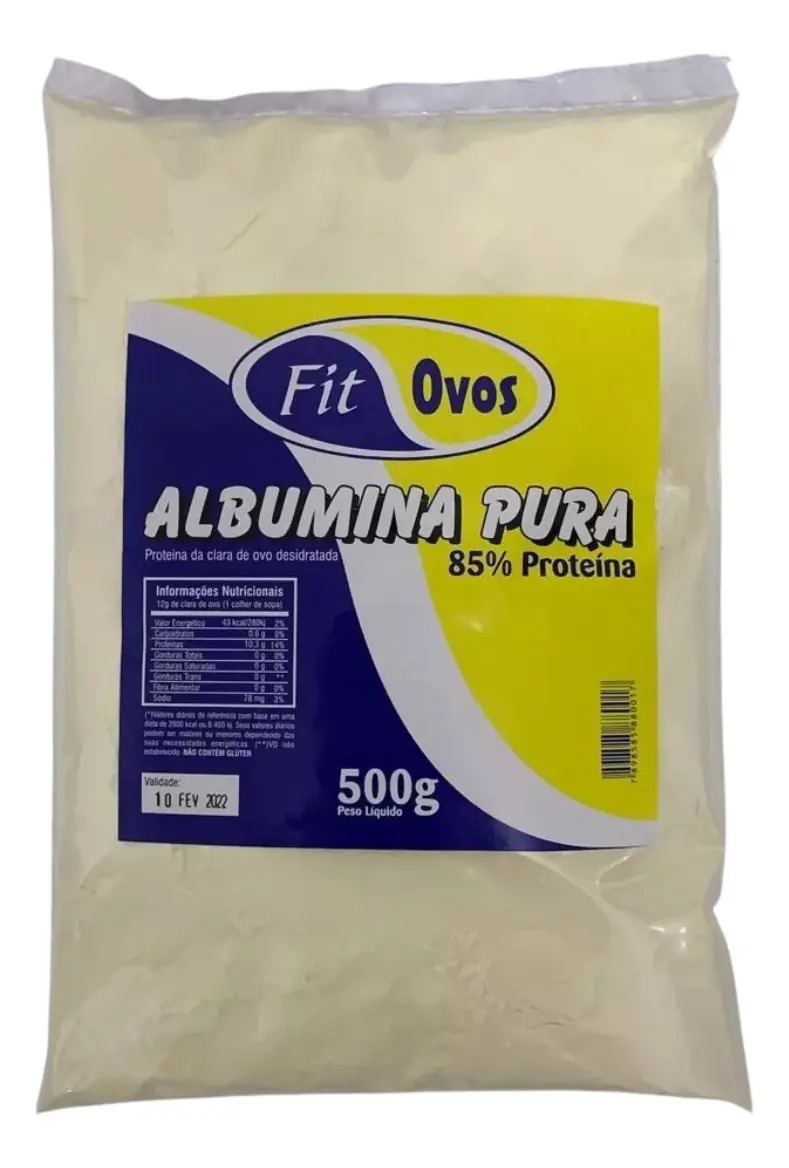 Albumina Pura 500g 85% Protéina