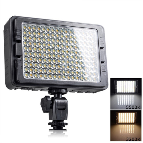 Luz Led Video Fill Light 160b + Bateria+cargador Nuevo 